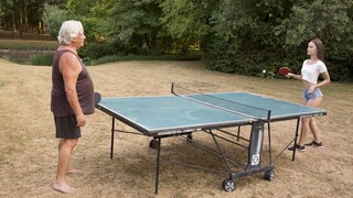Blonde and Brunette Ping Pong - exclusive porn REDPORN.TOP