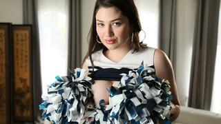 Facial on Big Tits: Cheerleader Alyx Star's Dirty Night - exclusive porn REDPORN.TOP
