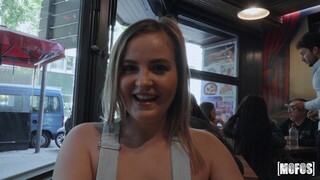 Big Natural Tits, Cumshot in Cafe - exclusive porn REDPORN.TOP