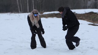 Kristof Cale’s Big Cock Outdoors in the Snow - exclusive porn REDPORN.TOP