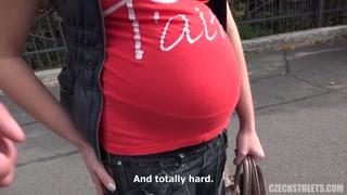 Streets 89: Pregnant Czech Brunette with Big Tits - exklusiver Porno REDPORN.TOP