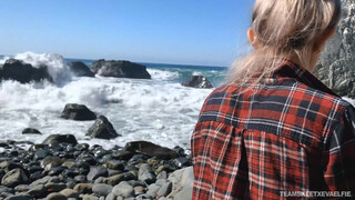 Eva Elfie Gets Filled on the Beach - watch new porn for free REDPORN.TOP