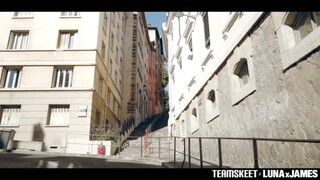 Luna X rides James hard in Lyon - exclusive porn REDPORN.TOP