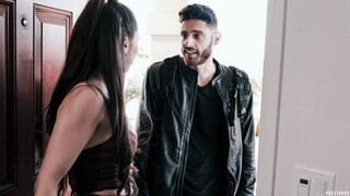 Natural Tits Brunette Takes Hard Doggystyle and Blowjob - exclusive porn REDPORN.TOP