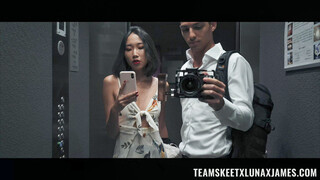 Hotel Hookup - James and Luna X in Sexy Lingerie - exclusive porn REDPORN.TOP