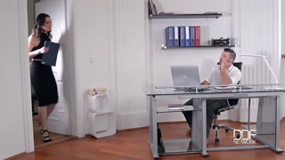Lingerie-Clad Sarah Highlight Fucked Hard in Office - porno esclusivo REDPORN.TOP
