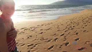 Amateur Redhead Rococo Royalle Fucks Hard on Beach - exclusive porn REDPORN.TOP