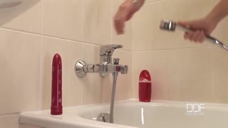 Czech Beauty Renata – Fingering Her Hairy Pussy & Small Tits - exclusive porn REDPORN.TOP