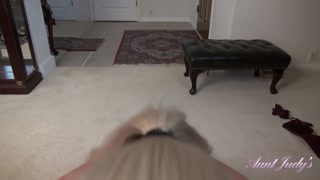 POV Blowjob with Shaved MILF Auntie Liz - watch new porn for free REDPORN.TOP