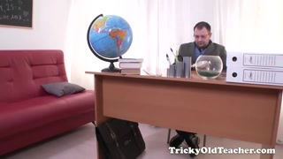 Old & young: Teacher destroys blonde teen Aria in POV - exklusiver Porno REDPORN.TOP