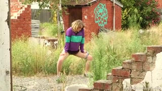 Ren’s Hairy BTS Shoot – Outdoor Blonde Solo - exclusive porn REDPORN.TOP
