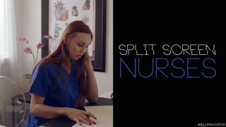 Split Screen Nurses #2 - Horny Kelly & Ornella Get Dirty - exclusive porn REDPORN.TOP