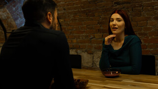 Table for Two: Mia Evans and Francis X Get Intimate - porno exclusif REDPORN.TOP