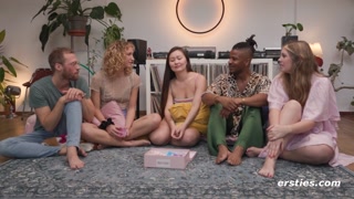 Blonde and Brunette: Truth, Dare, and Piercing - watch new porn for free REDPORN.TOP