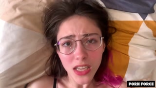 Brunette Amateur Gets Pounded - Rough Sex and Facial! - exclusive porn REDPORN.TOP