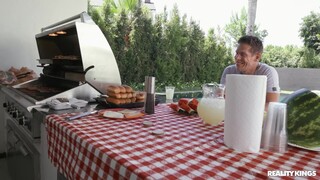 Big Tits Brunette Hailey Rose's BBQ Fuck - หนังโป๊พิเศษ REDPORN.TOP