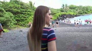 Niki Snow gets wild in amateur beach fuck - Road to Hana orgasm - exclusive porn REDPORN.TOP