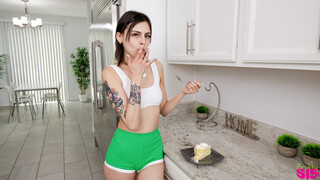 Shaved Pussy Stepsister Gets Tattooed and Fucked - watch new porn for free REDPORN.TOP