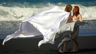 Beautiful Sex on the Beach with Redheads - guarda nuovo porno gratis REDPORN.TOP